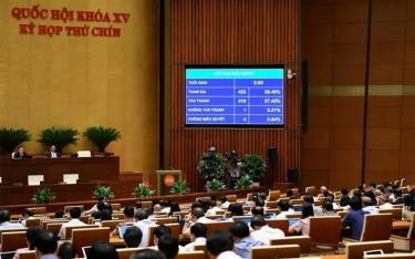 Quốc hội thông qua Luật Cán bộ, công chức (sửa đổi).
