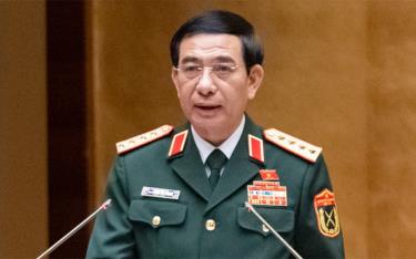 Đại tướng Phan Văn Giang, Bộ trưởng Quốc phòng.