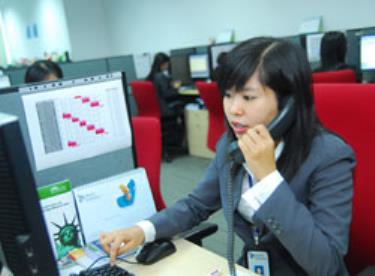 Tại Call Center của Liberty các nhân viên luôn 