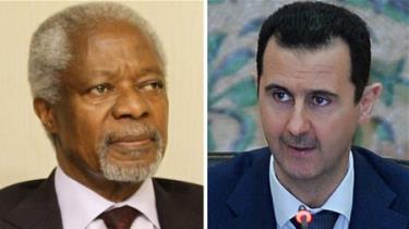 Chuyến công tác Syria ngày 9-7 là lần thứ ba ông Kofi Annan đến Syria.