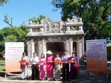 Khánh thành công trình miếu Tối Linh Từ