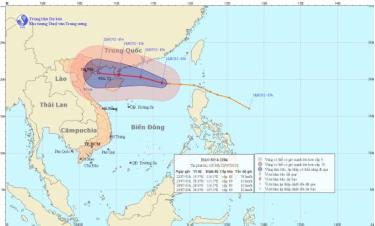 Ảnh: Trung tâm dự báo khí tượng thuỷ văn Trung ương
