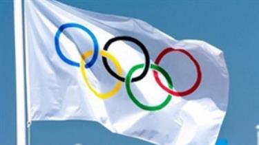 Cờ Olympic.