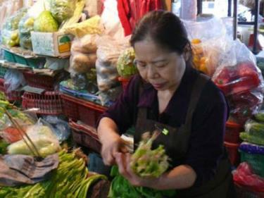 Bà bán rau tốt bụng Trần Thụ Cúc
