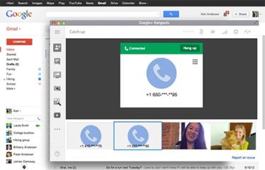 Tính năng goi điên đã quay trở lại với Hangouts mới trên Gmail.