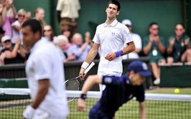 Tay vợt Novak Djokovic.