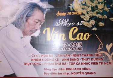 Lần đầu tiên, Sol vàng dành hẳn một đêm nhạc tri ân nhạc sĩ.