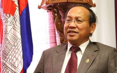 Phát ngôn viên Chính phủ Campuchia Phay Siphan.
