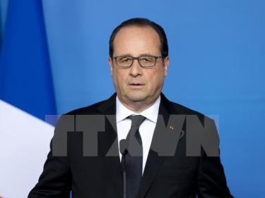 Tổng thống Pháp Francois Hollande.