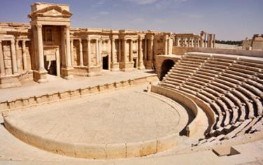 Thành phố cổ Palmyra của Syria đang bị tàn phá bởi chiến tranh.