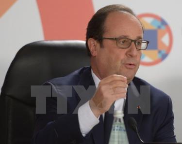 Tổng thống Pháp Francois Hollande.
