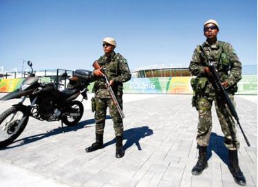 An ninh được tăng cường, đảm bảo an toàn cho Olympic 2016 tại Brazil.