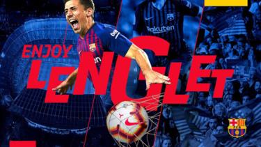 Barcelona chính thức chiêu mộ thành công Clement Lenglet.