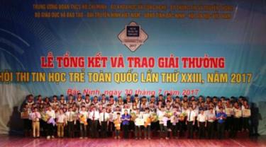 Lễ tổng kết và trao giải Hội thi năm 2017.