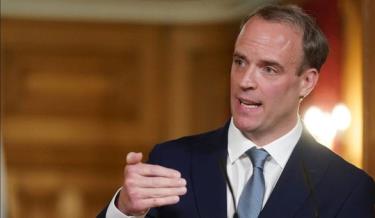 Ngoại trưởng Anh Dominic Raab nói nước Anh 
