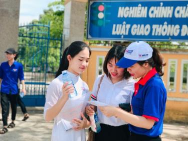 Hoạt động tiếp sức mùa thi tại Quảng Nam