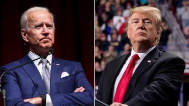 Cựu Phó Tổng thống Joe Biden và Tổng thống Donald Trump.