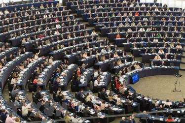 Toàn cảnh một phiên họp của Nghị viện châu Âu ở Strasbourg, Pháp.