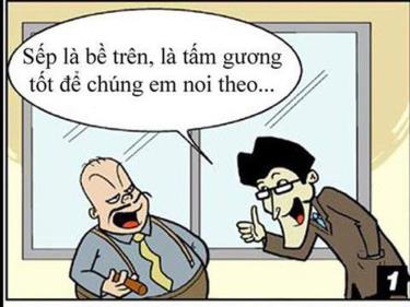 Thói xu nịnh - hiểm họa khôn lường (Nguồn: tuyengiao.vn)