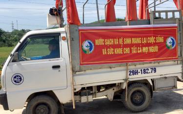 Youth union members in Yen Binh district hold mobile dissemination campaign in response to 