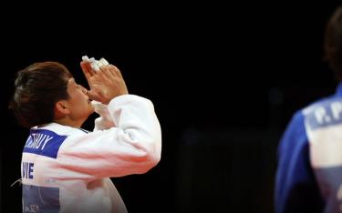 Thanh Thủy đã không thể tạo nên bất ngờ tại vòng 1/32 Judo nội dung 52kg nữ.