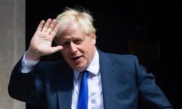 Thủ tướng Anh Boris Johnson tại Phố Downing