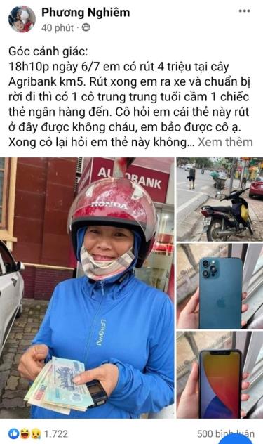 Thông tin được chia sẻ trên mạng xã hội nhận được sự quan tâm của nhiều người