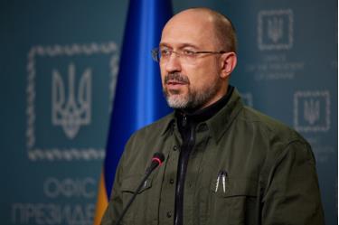 Thủ tướng Ukraine Denys Shmyhal.