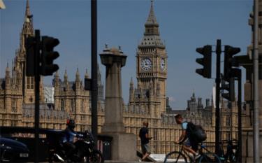 Trụ sở Quốc hội Anh ở London.