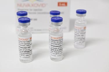 Vaccine ngừa COVID-19 do công ty Novavax của Mỹ sản xuất.