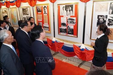At the exhibition