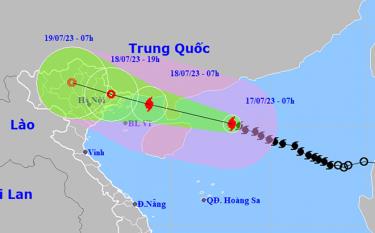 Diễn biến cơn bão số 1