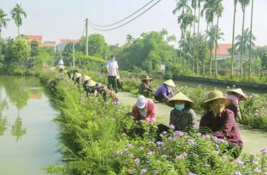 Nông thôn mới mang lại diện mạo tươi đẹp cho làng quê và gắn kết cộng đồng người dân cùng phát triển kinh tế - Ảnh minh họa