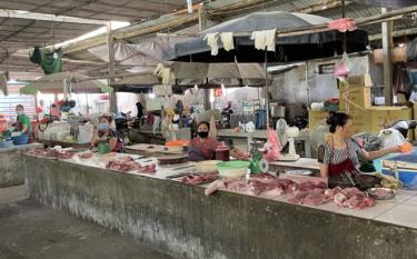 Chợ Yên Thịnh (thành phố Yên Bái) sẽ chấm dứt hoạt động kinh doanh từ 0h ngày 5/8/2023.