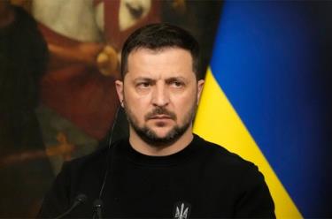 Tổng thống Ukraine Volodymyr Zelensky