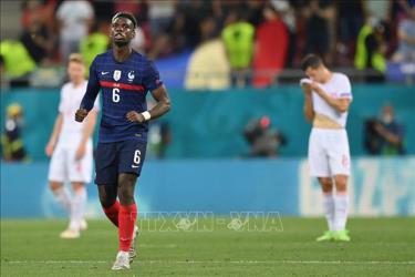 Tiền vệ đội tuyển Pháp Paul Pogba. Ảnh tư liệu