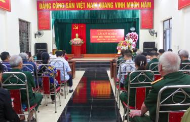 Quang cảnh Lễ kỷ niệm.