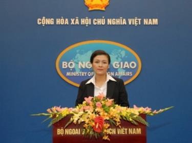 Người phát ngôn Bộ Ngoại giao Nguyễn Phương Nga.