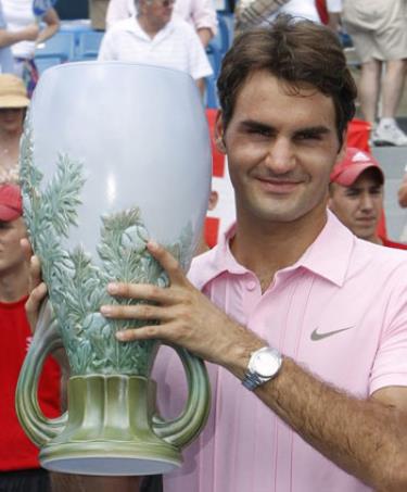 Ngôi vô địch Cincinnati Masters giúp Federer chấm dứt 