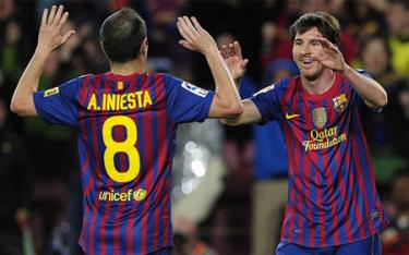 Messi và Iniesta sẽ cạnh tranh danh hiệu cầu thủ xuất sắc nhất châu Âu…

