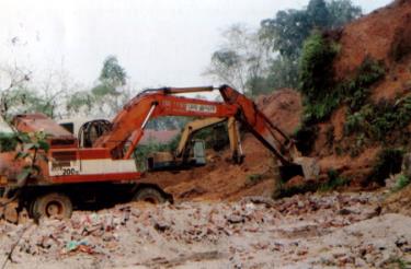 Mặt bằng đường cao tốc Nội Bài - Lào Cai được giải phóng là yếu tố quyết định để các đơn vị đẩy nhanh tiến độ thi công