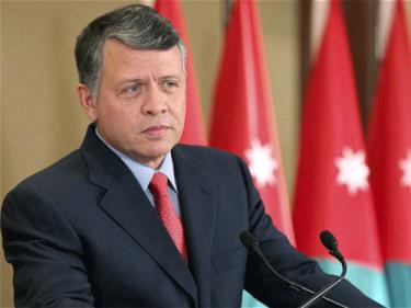 Vua Abdullah II của Jordan.