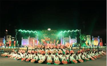 Festival Bắc Ninh 2010 nơi tôn vinh các giá trị văn hóa Kinh Bắc. (Ảnh: Tổng cục Du lịch)