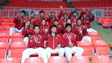 Đội tuyển karatedo Việt Nam đoạt được chín HC tại giải trẻ châu Á 2014 vừa kết thúc tại Malaysia.