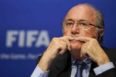 Chủ tịch Liên đoàn Bóng đá Thế giới (FIFA) Sepp Blatter.