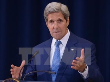 Ngoại trưởng Mỹ John Kerry.