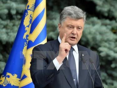 Tổng thống Ukraine Petro Poroshenko.