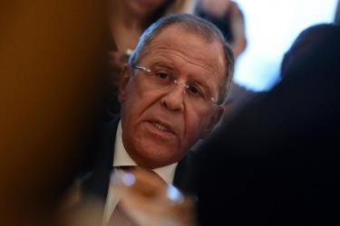 Ngoại trưởng Nga Sergei Lavrov (Nguồn: AFP)