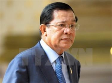 Thủ tướng Campuchia Hun Sen.