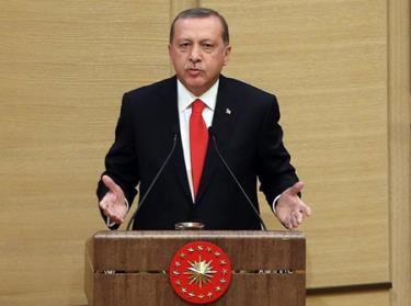 Tổng thống Thổ Nhĩ Kỳ Recep Tayyip Erdogan.